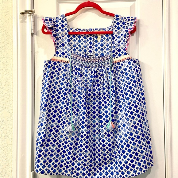 Matilda Jane - Tasseled Sleeveless Tunic Top - Picture 3 of 9